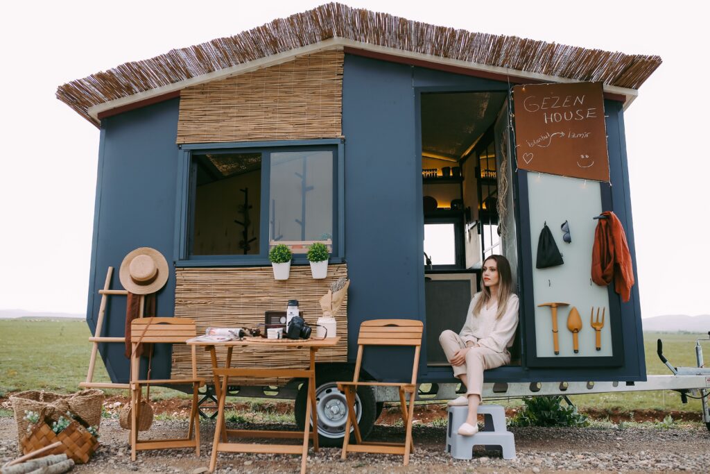 tiny house sobre ruedas lista para transportar
